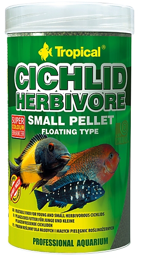 Tropical Cichlid Herbivore Small Pellet