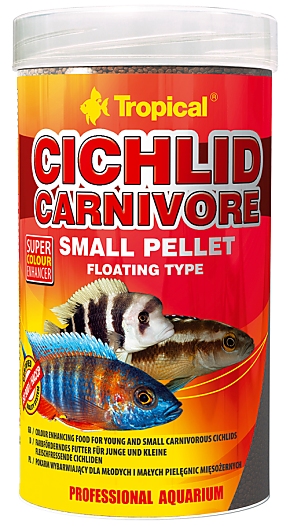 Tropical Cichlid Carnivore Small Pellet