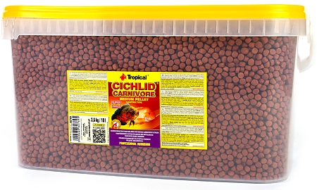Tropical Cichlid Carnivore Medium Pellet 10.0 L