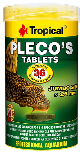Tropical Pleco's Tablets 250 ml
