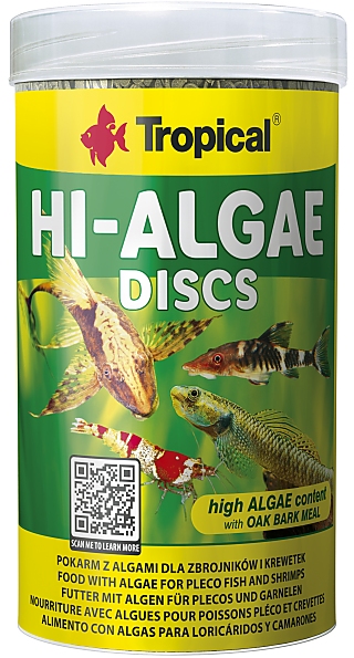 Tropical Hi-Algae Discs 250 ml