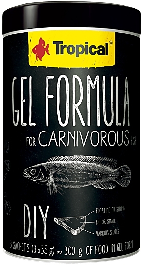 Tropical Gel Formula Carnivore DIY - Food Gel 3x35 g