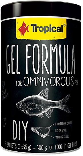 Tropical Gel Formula Omnivore DIY - Food Gel 3x35 g