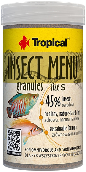 Tropical Insect Menu Granules Size S