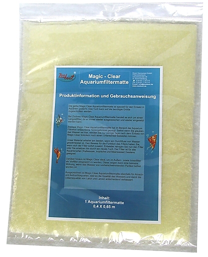 ZooBest Magic Clear Aqaurium Filter Fleece Mat