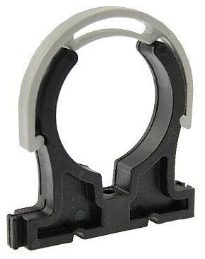 Tube clip with clip 63 mm