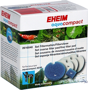 EHEIM Set filter pads for aqua compact