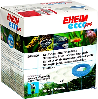 EHEIM Set coarse and fine filter pads for ecco pro