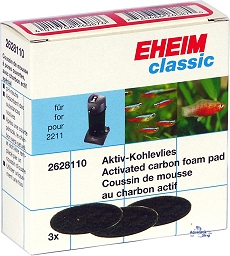 EHEIM Active carbon pads for 2211