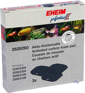 EHEIM Active carbon pads for professionel/eXperience