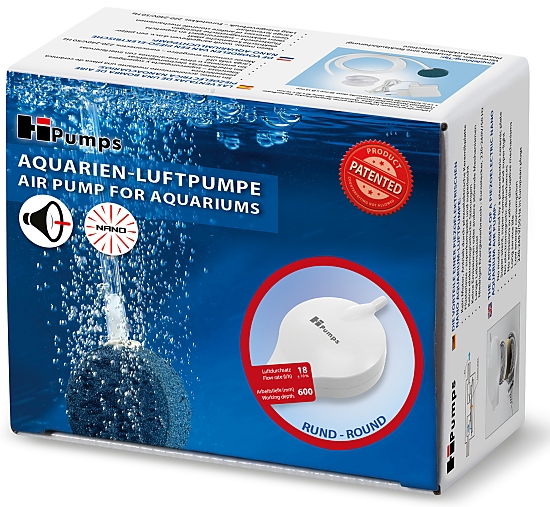 HEYI Piezo-Aquarienluftpumpe 18 l/h