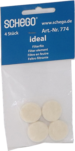 SCHEGO Replacement Filter Felt for Membrane pumps Ideal