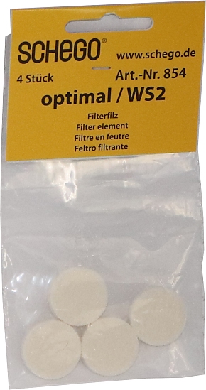 SCHEGO Replacement Filter Felt for Membrane pumps Optimal