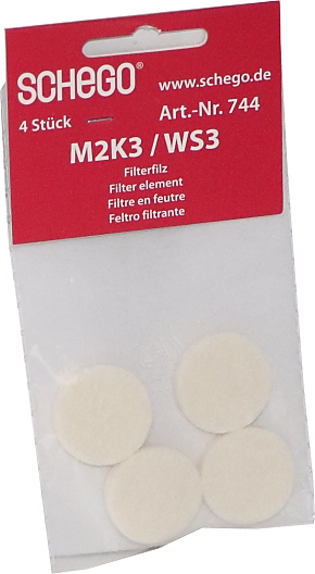 SCHEGO Ersatz-Filterfilz für Membranpumpen