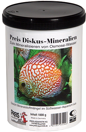 PREIS Diskus Mineralien