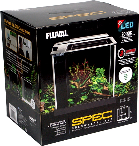 Fluval Complete Aquarium SPEC 10 L white