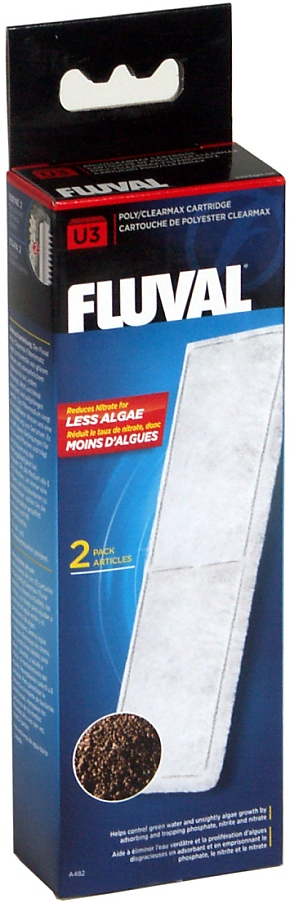 Fluval Poly/Clearmax Filter Pad U Series U3