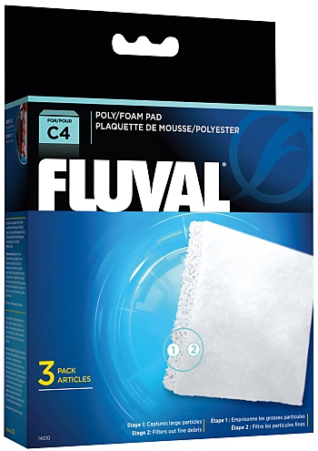 Fluval Filter Foam/Poly Pad C Series C4 Filter