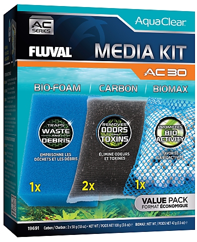 Fluval Filter Media Kit AC Filter AC30