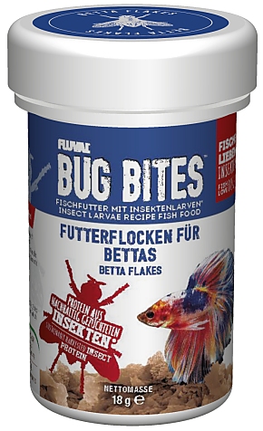 Fluval Bug Bites Kampffisch-Flocken