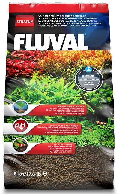 Fluval STRATUM Aquariensubstrat 8.00 kg