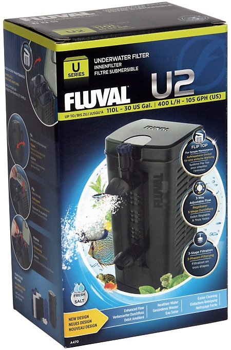 Fluval 3-Stufen-Innenfilter U2