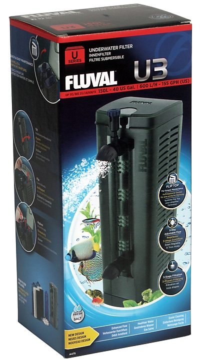 Fluval 3-Stufen-Innenfilter U3