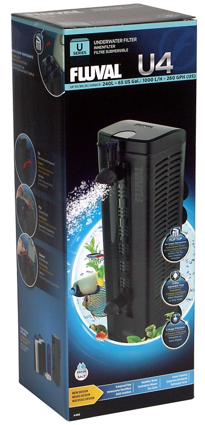 Fluval 3-Stufen-Innenfilter U4