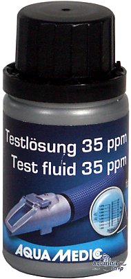 Aqua Medic Testlösung für Refractometer 35 ppm