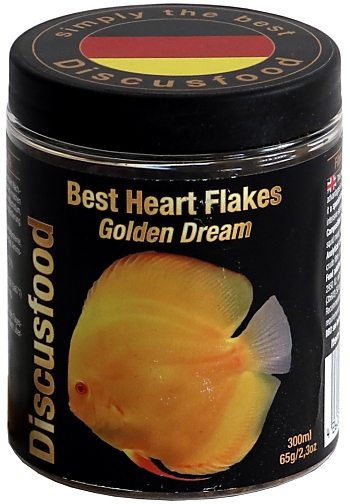 Discusfood Best Heart Flakes Golden Dream