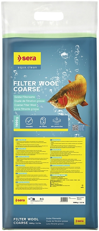 Sera Filter wool 1000 g coarse