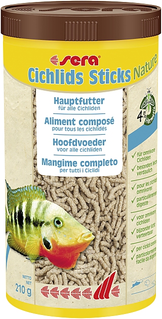 sera Cichlids Sticks Nature 1 L