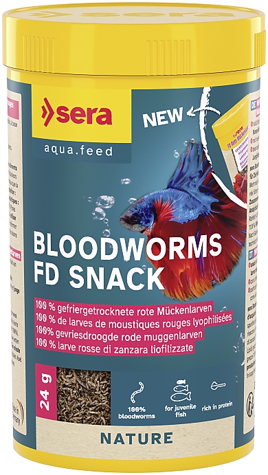 sera Bloodworms FD Snack 250 ml