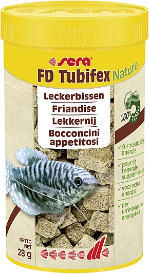 sera Tubifex FD Snack 250 ml