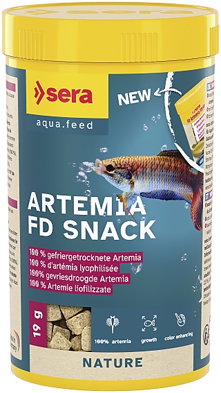 Sera FD Artemia Shrimps Nature 250 ml