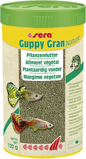 Sera Guppy Gran Nature 250 ml