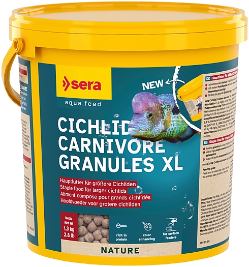 sera Cichlid Carnivore Granules XL 3800 ml
