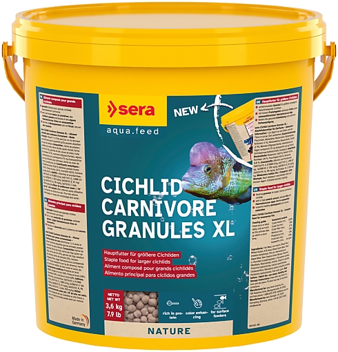 sera Cichlid Carnivore Granules XL 10,000 ml