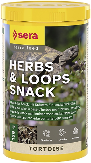 sera Tortoise Herbs & Loops Snack