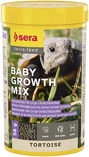 sera Tortoise Baby Growth Mix