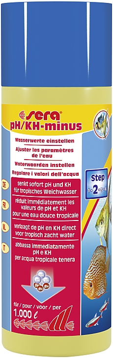 sera pH/KH-minus 250 ml