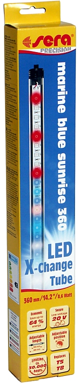 sera LED X-Change Tube marine blue sunrise