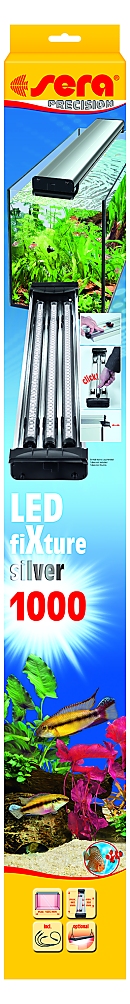 sera LED fixture 1000 silver