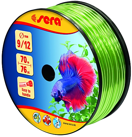 sera Aquarium Hose green per meter 9/12 mm