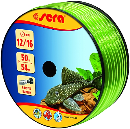 sera Aquarium Hose green per meter 12/16 mm