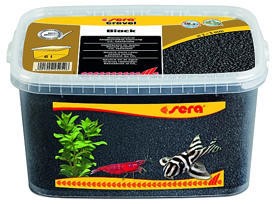 sera Gravel Black 6.0 L