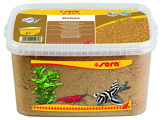 sera Gravel Ocher 6.0 L