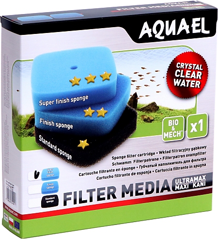 AQUAEL Ultramax Sponge Filter Cartridge Super Finish