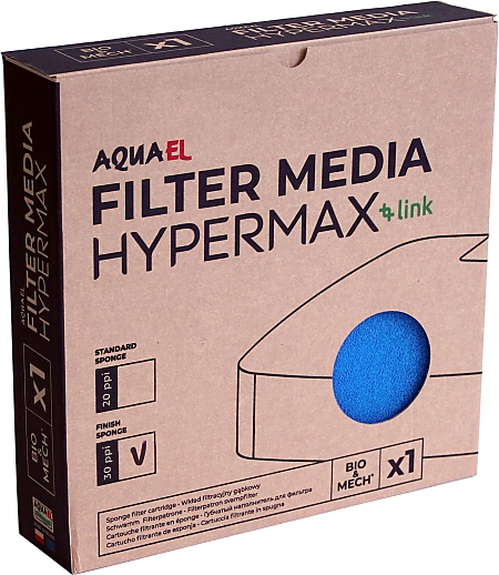 AQUAEL Hypermax Sponge Filter Cartridge Finish