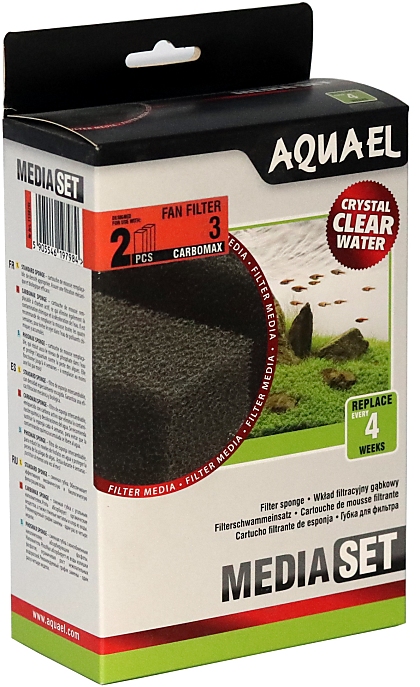 AQUAEL Filter Cartridge FAN Carbomax FAN 3 Plus